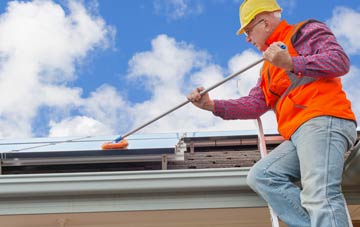 Shieldhall soft wash roof cleaning